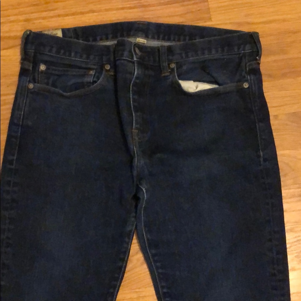 J. Crew 484 Navy Jeans